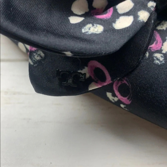 Tory Burch Rosalind Bow Pumps SlingBack Heels 7 1/2 Floral Career Classic - Picture 9 of 10